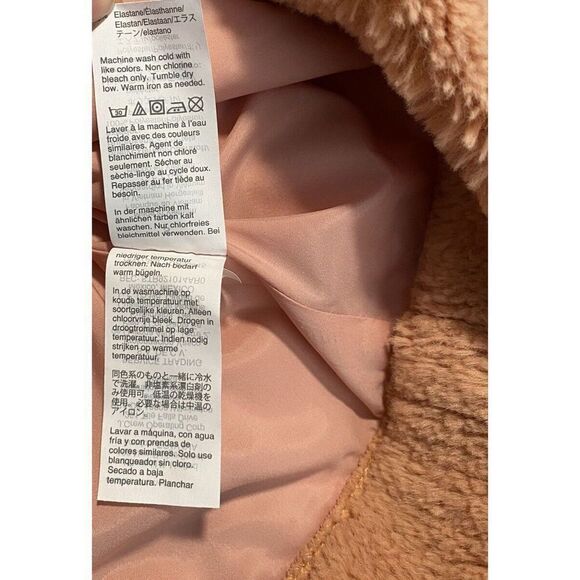 Madewell Superfurry Top Sweater Tinted Blush Pink Boxy Oversized Cozy Size Small - Picture 11 of 11